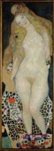 Adam and Eve by Gustav Klimt